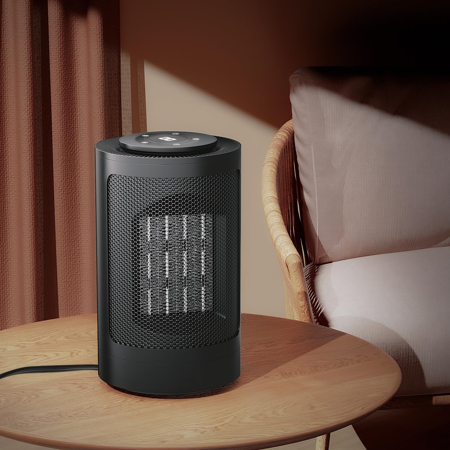 Magshion 1500W Electric Space Heater with Remote 1