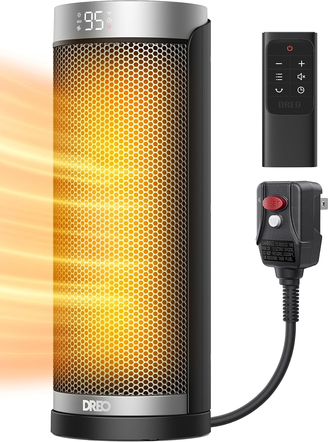 Dreo Electric Space Heater for Bathrooms and Indoor Use