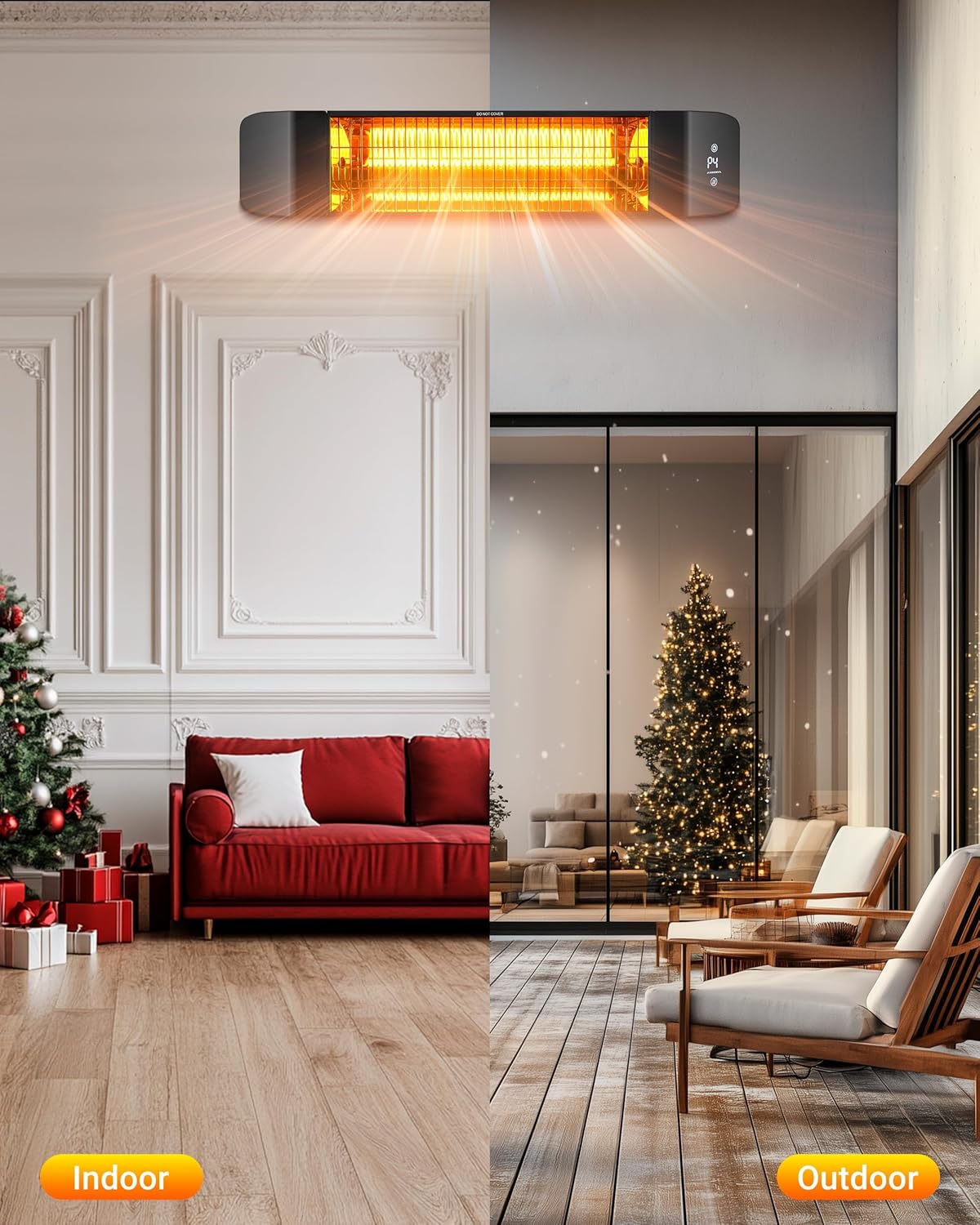 Pasapair Smart Electric Patio Heater with APP Control 1