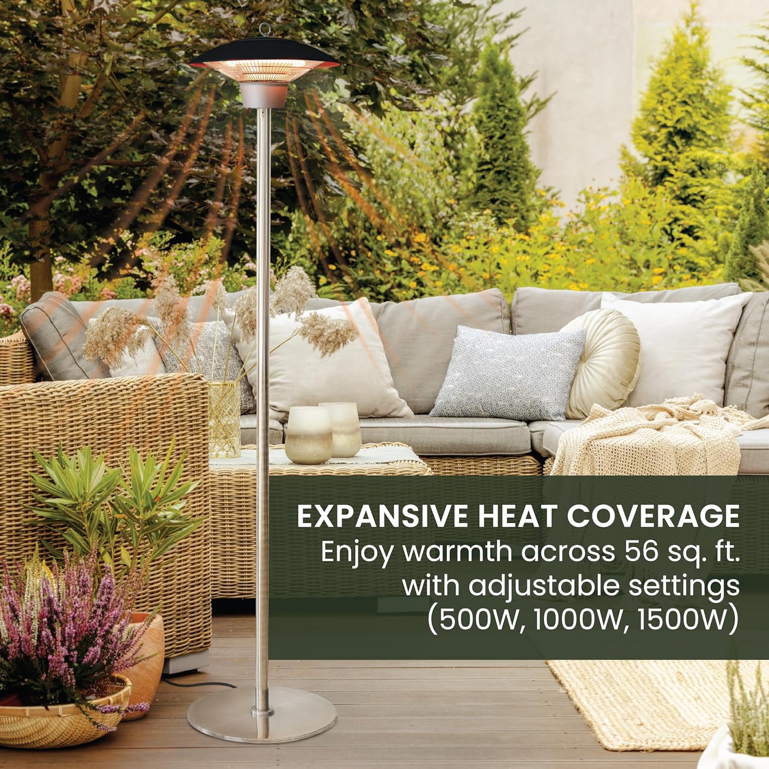 Hanover 68-Ft Portable Infrared Heater Lamp