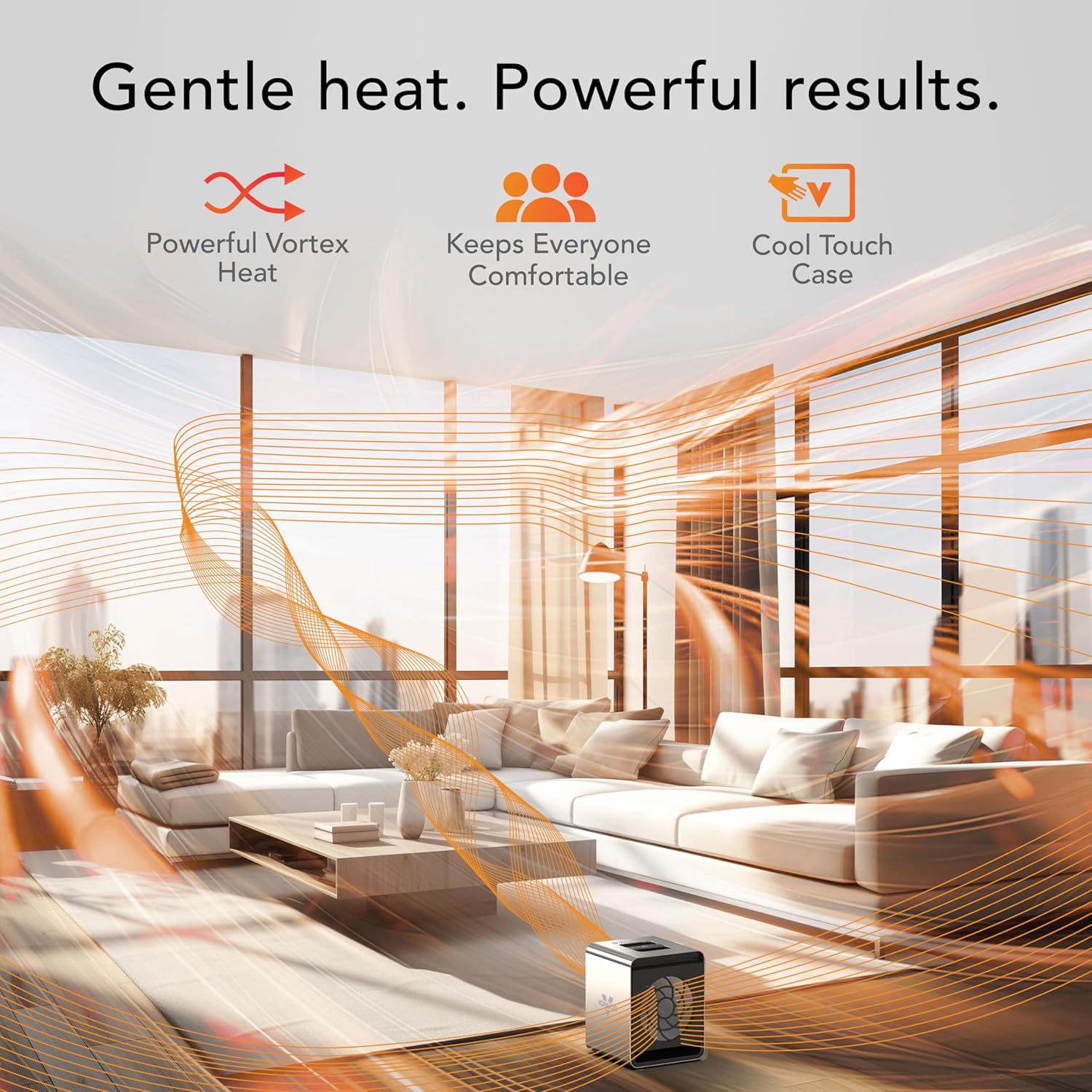 Vornado VMHi600 Whole Room Electric Heater with Remote Control