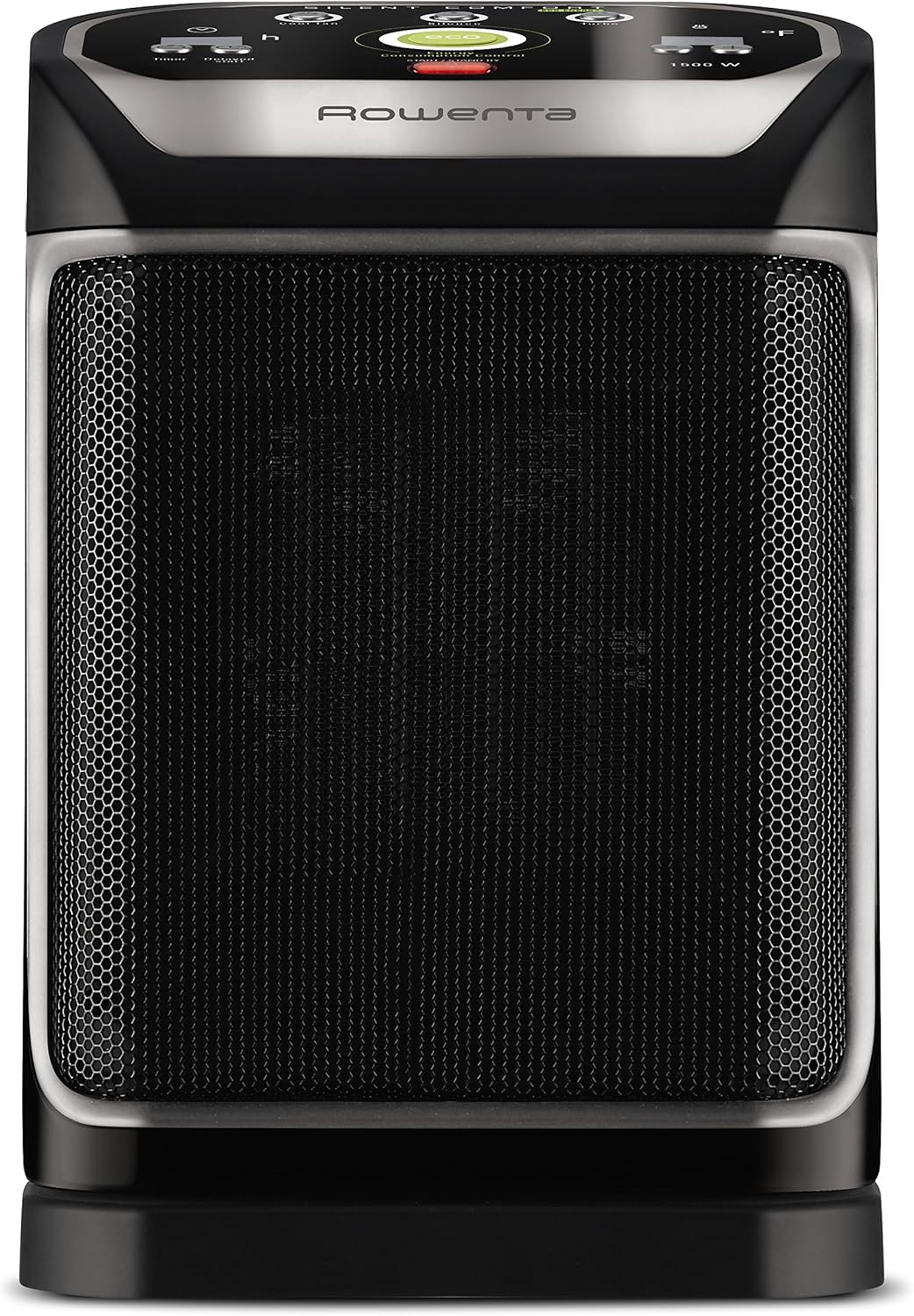 Rowenta Silent Comfort Ceramic Heater 215 Sq Ft Black